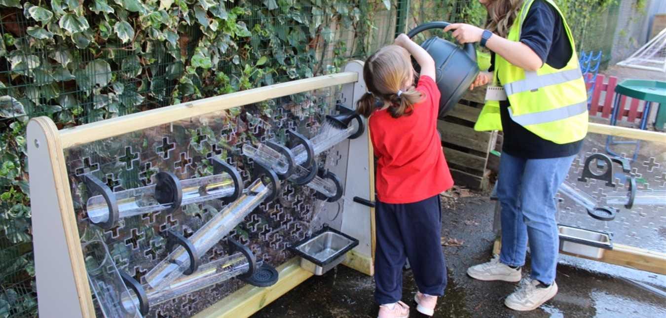 Check out our Brand New Freestanding Water Wall!